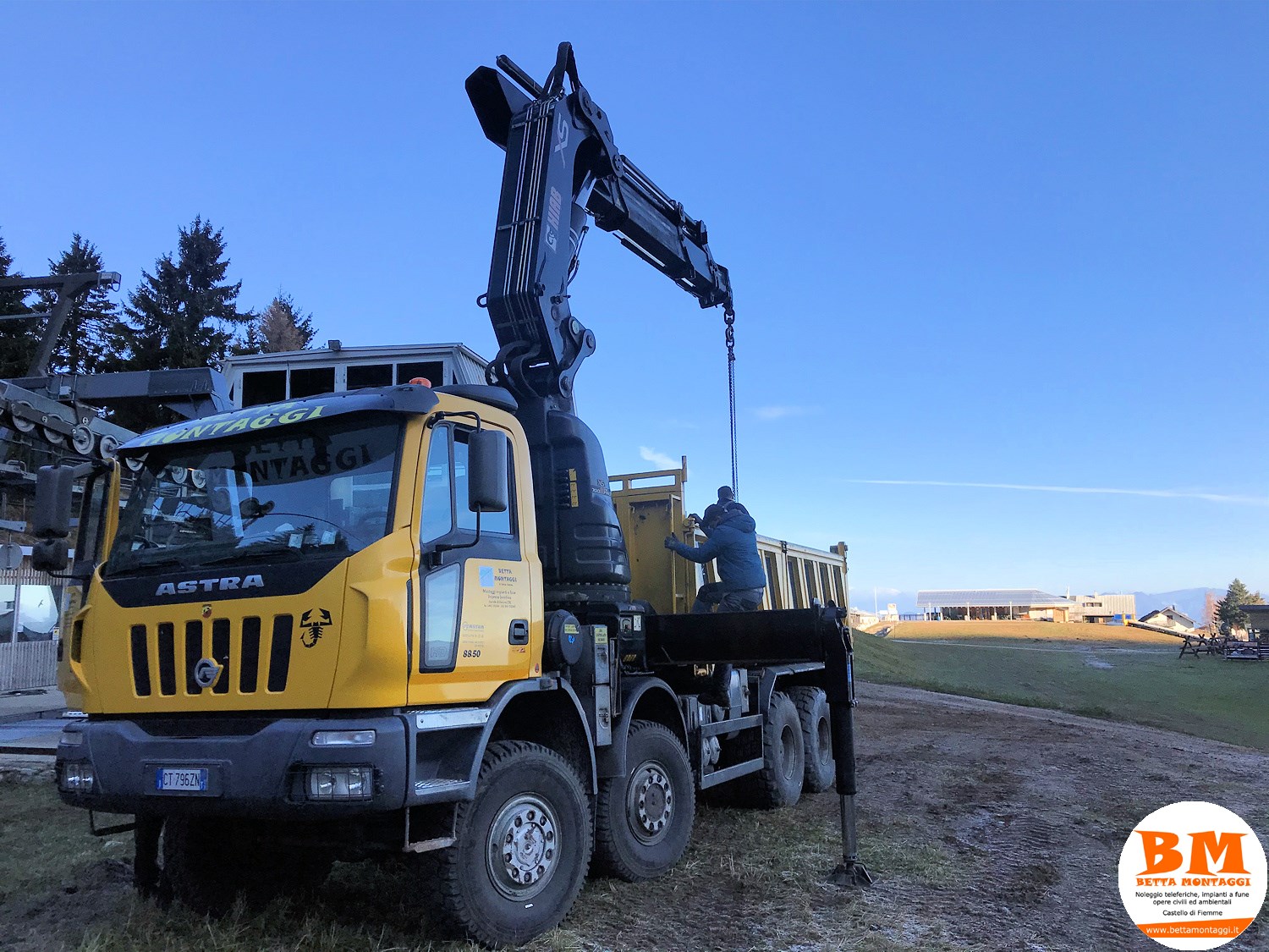 Betta Montaggi -Costruzione e manutenzione impianti di risalita - Castello di Fiemme