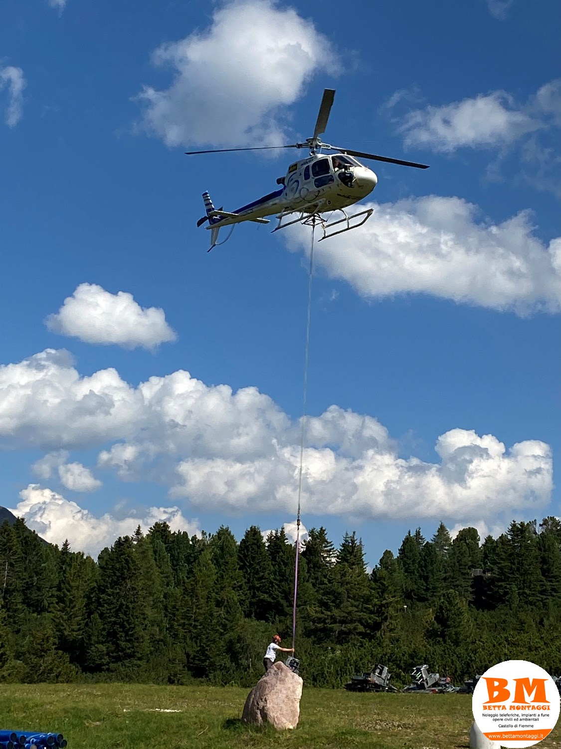 Betta Montaggi -Costruzione e manutenzione impianti di risalita - Castello di Fiemme