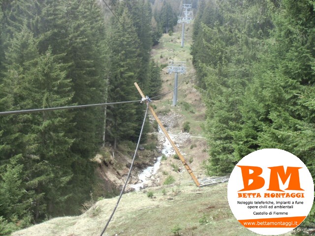 Betta Montaggi -Costruzione e manutenzione impianti di risalita - Castello di Fiemme