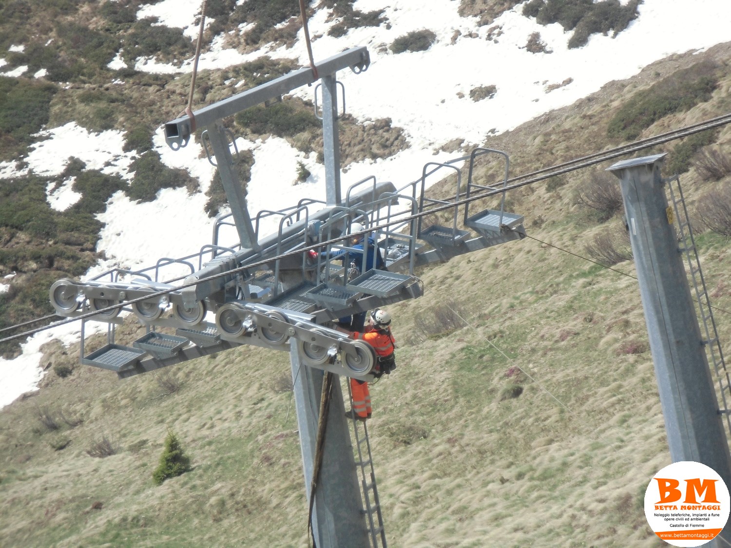 Betta Montaggi -Costruzione e manutenzione impianti di risalita - Castello di Fiemme