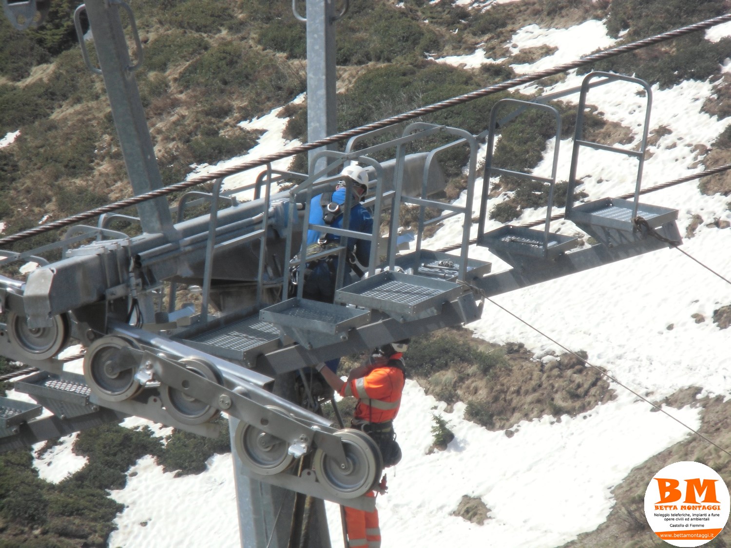 Betta Montaggi -Costruzione e manutenzione impianti di risalita - Castello di Fiemme