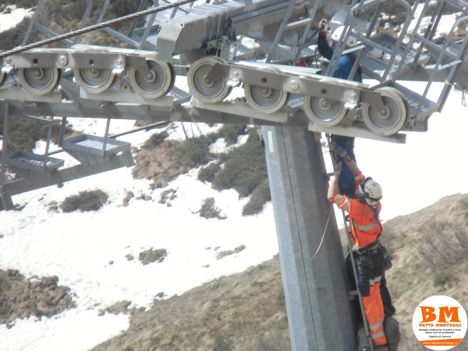 Betta Montaggi -Costruzione e manutenzione impianti di risalita - Castello di Fiemme