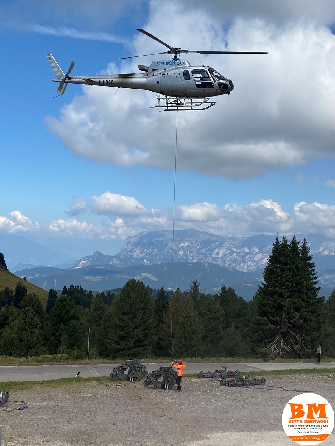Betta Montaggi -Costruzione e manutenzione impianti di risalita - Castello di Fiemme