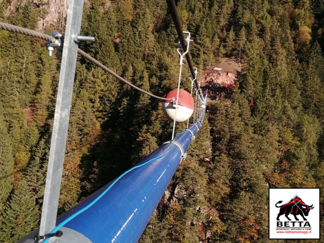 Betta Montaggi - Opere Civili - Acquedotti - Gasdotti - Condotte forzate - Castello di Fiemme