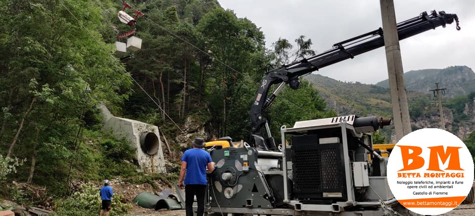 Betta Montaggi - Opere Civili - Acquedotti - Gasdotti - Condotte forzate - Castello di Fiemme